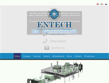 Tablet Screenshot of entechsrl.com